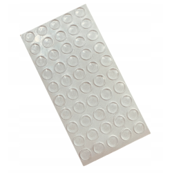 Naklejane odbojniki silikonowe 3M 7x1,5 (50 sztuk)